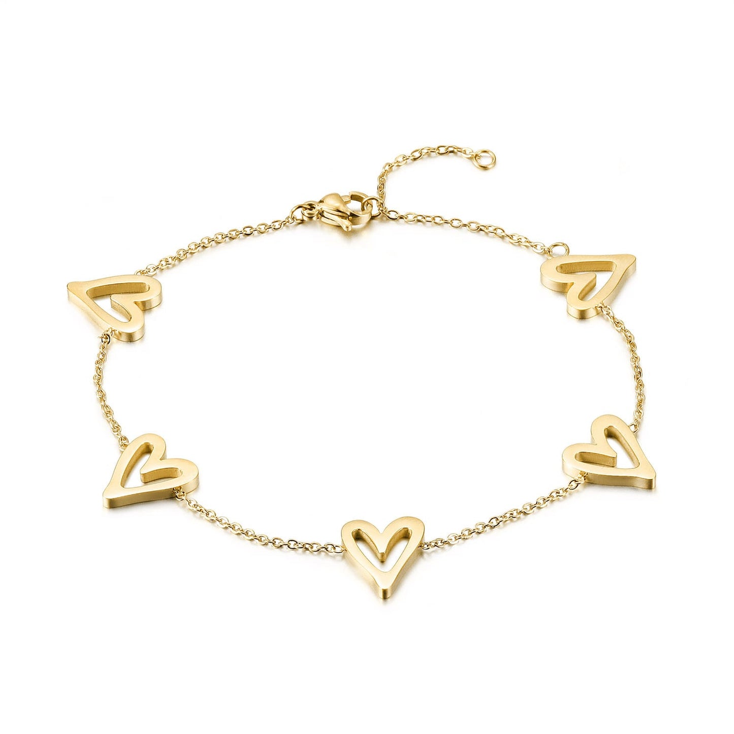 aurora heart bracelet