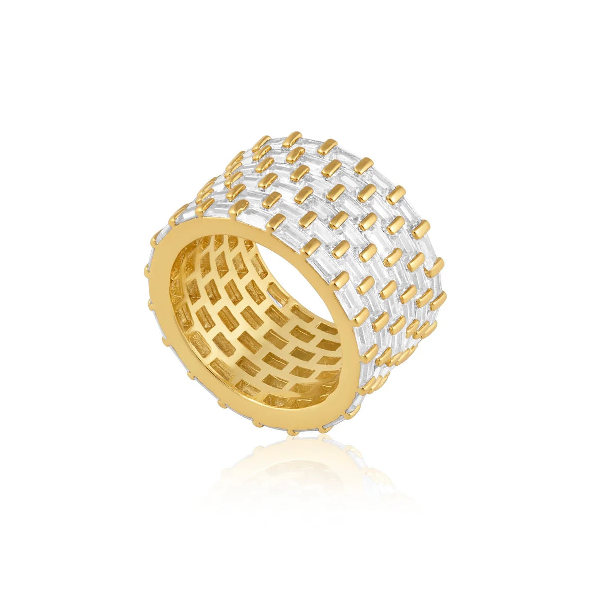 diana eternity baguette ring