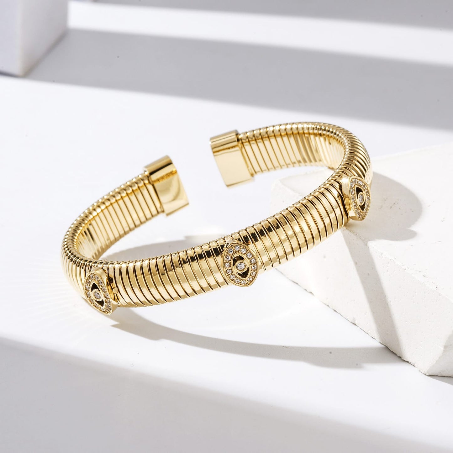 kayla pavé motif flex cuff