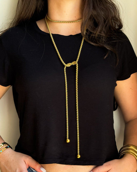blake bolo necklace