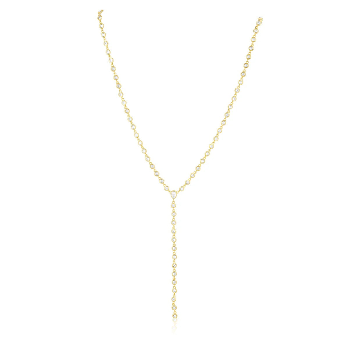 clarissa lariat necklace