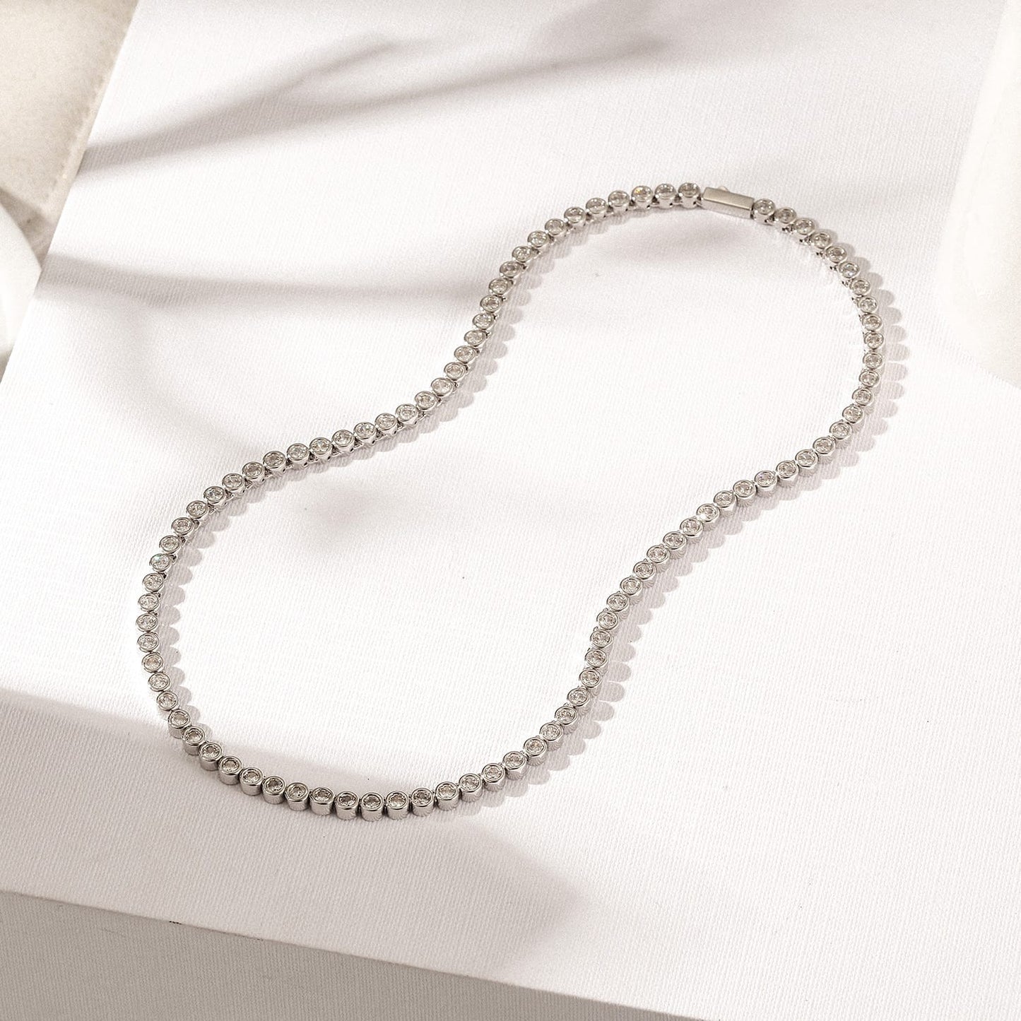 eloise classic tennis necklace