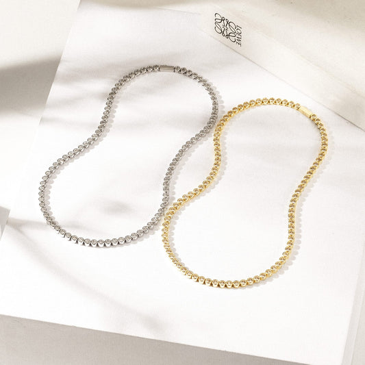 eloise classic tennis necklace