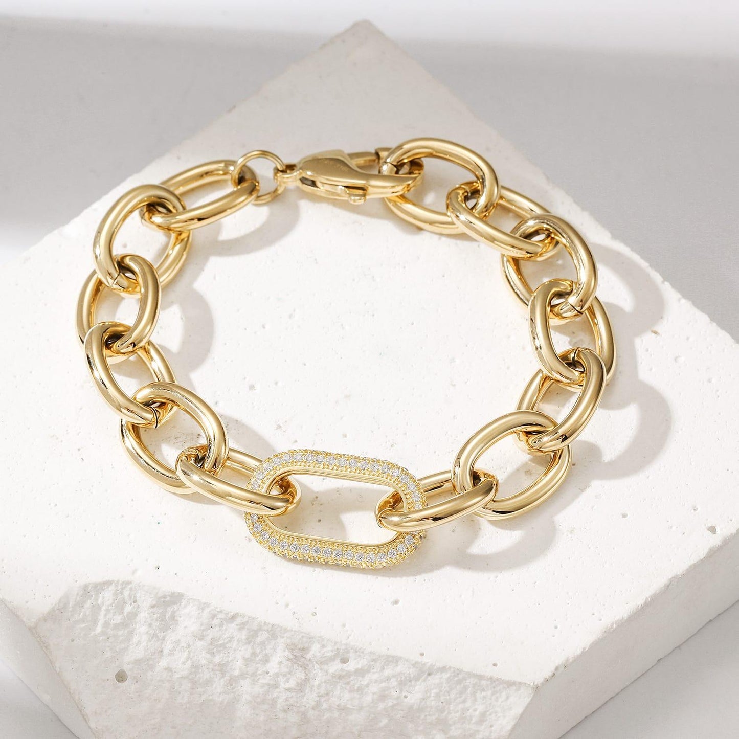 madison chain necklace and bracelet set