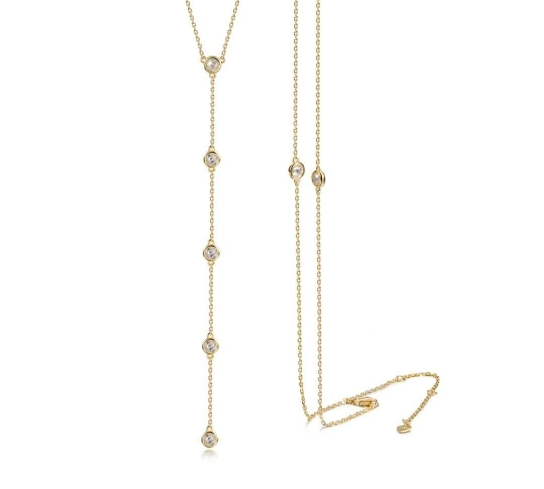 lily lariat necklace