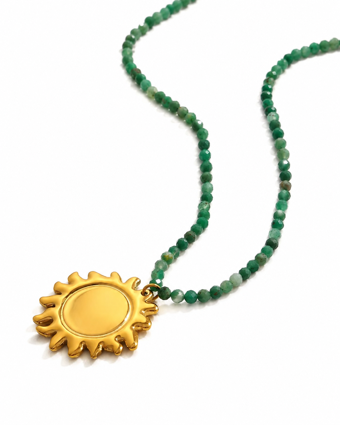 kyra sun beaded necklace