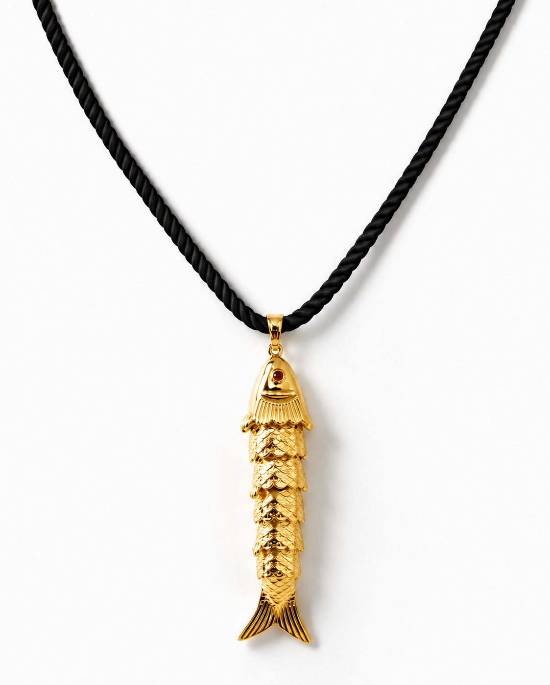 nori fish cord necklace