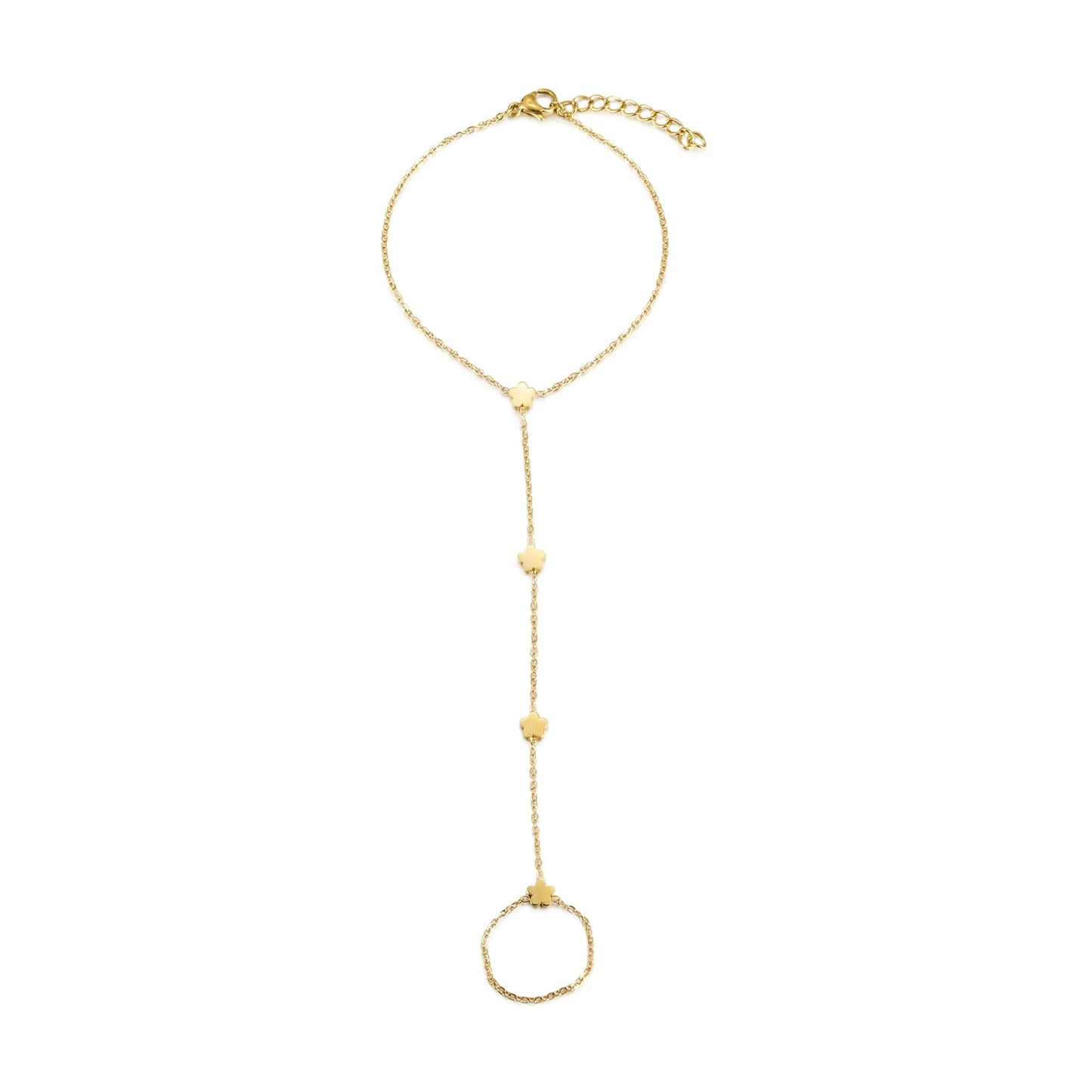 flora flower hand chain