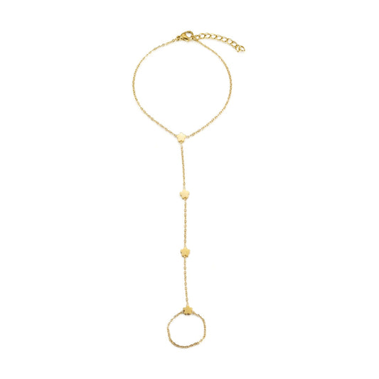 flora flower hand chain