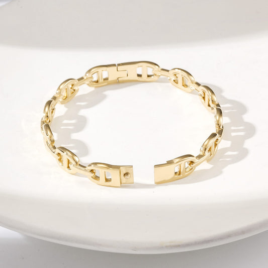 kai anchor link bangle