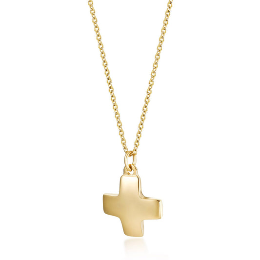 vivrie square cross necklace