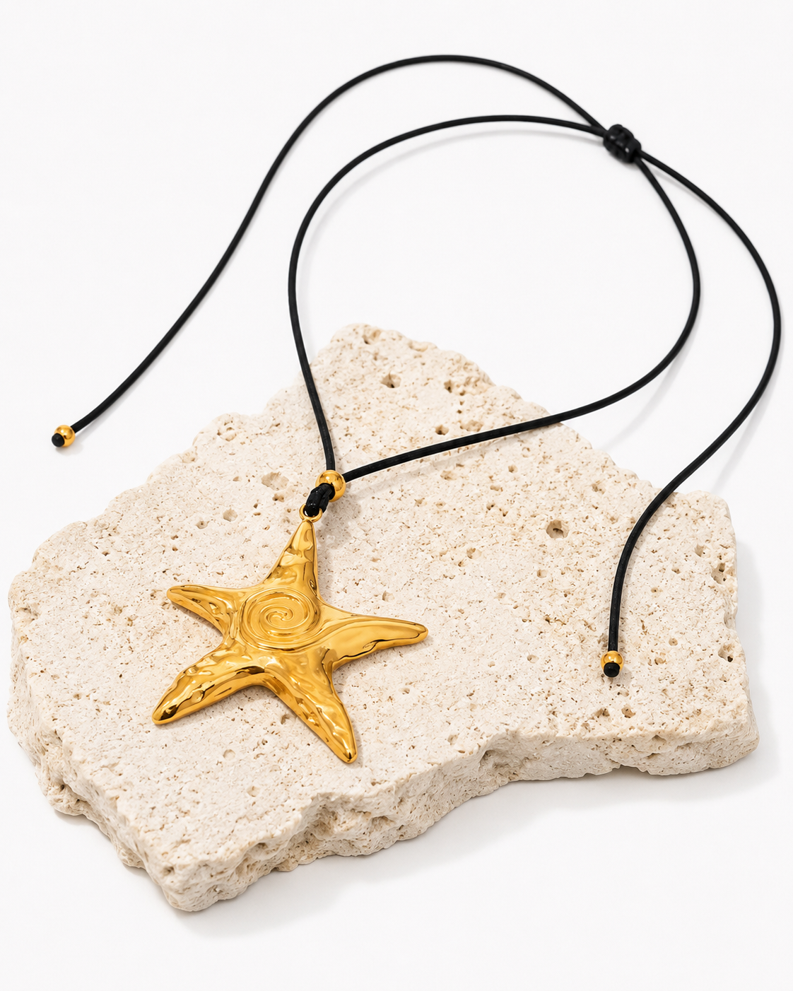 calypso starfish cord necklace