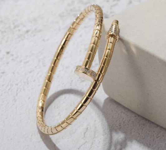 parker ribbed nail bangle