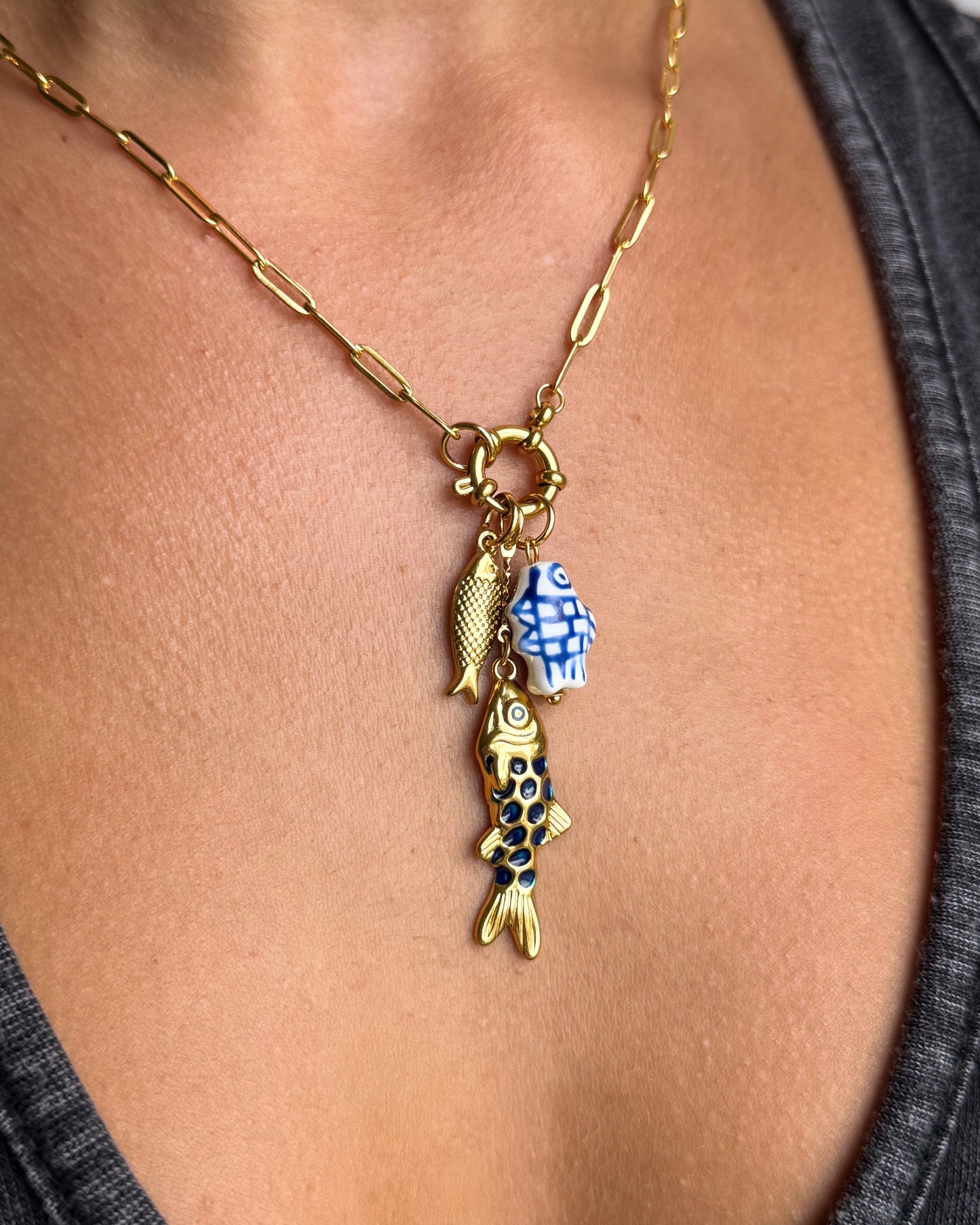 bibi charm neclace