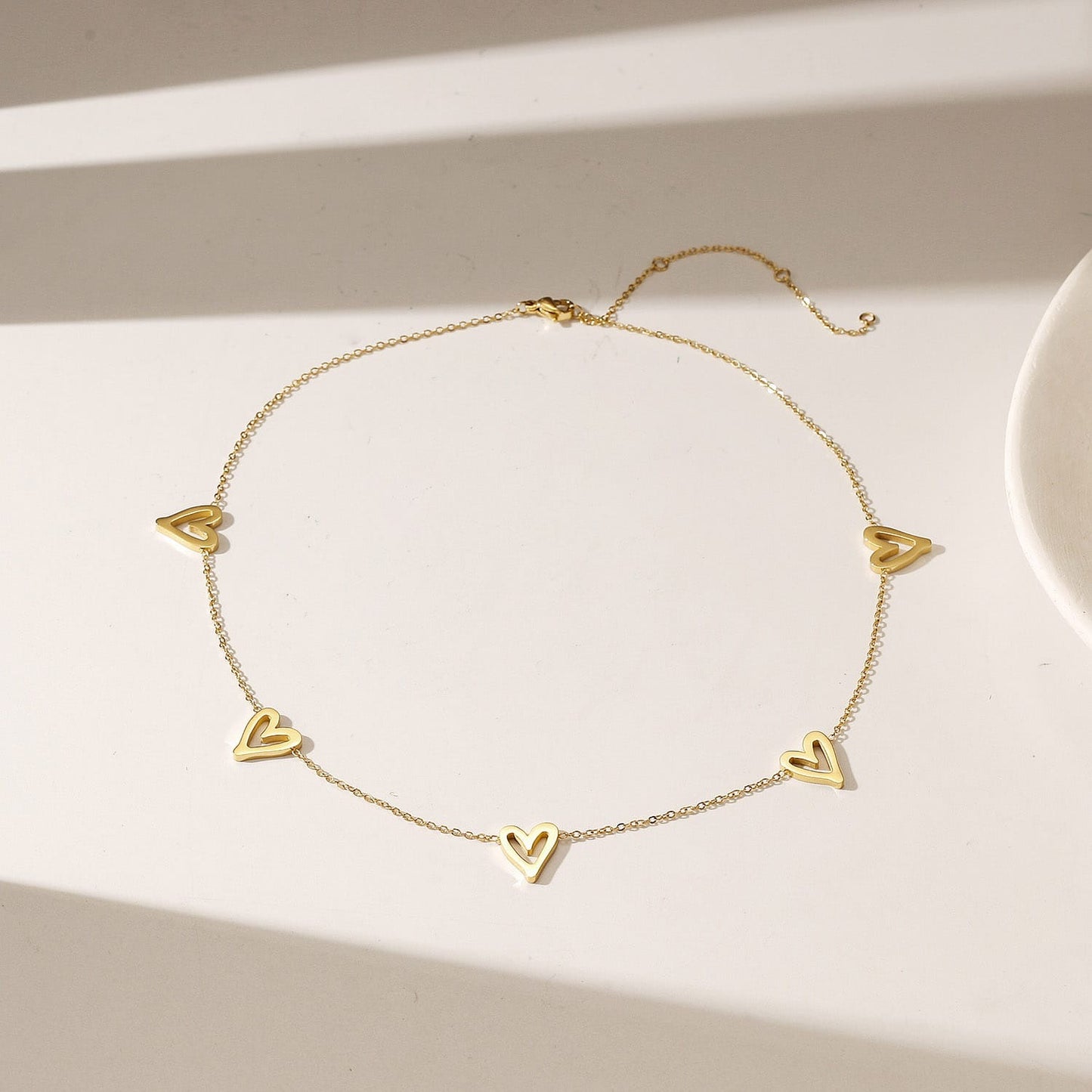 aurora heart necklace