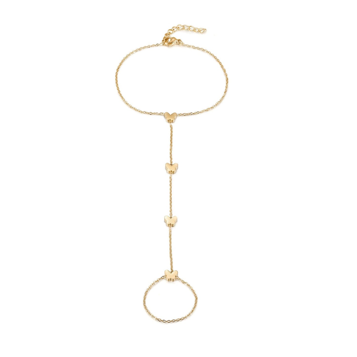 bindi butterfly hand-chain