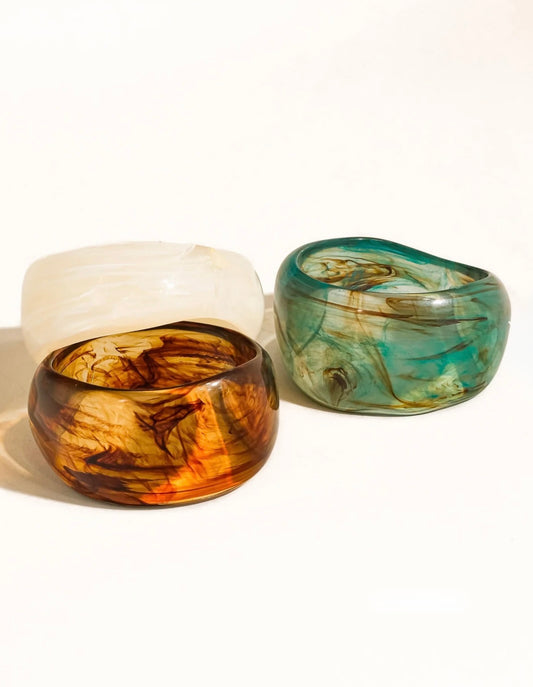 indy acrylic bangles