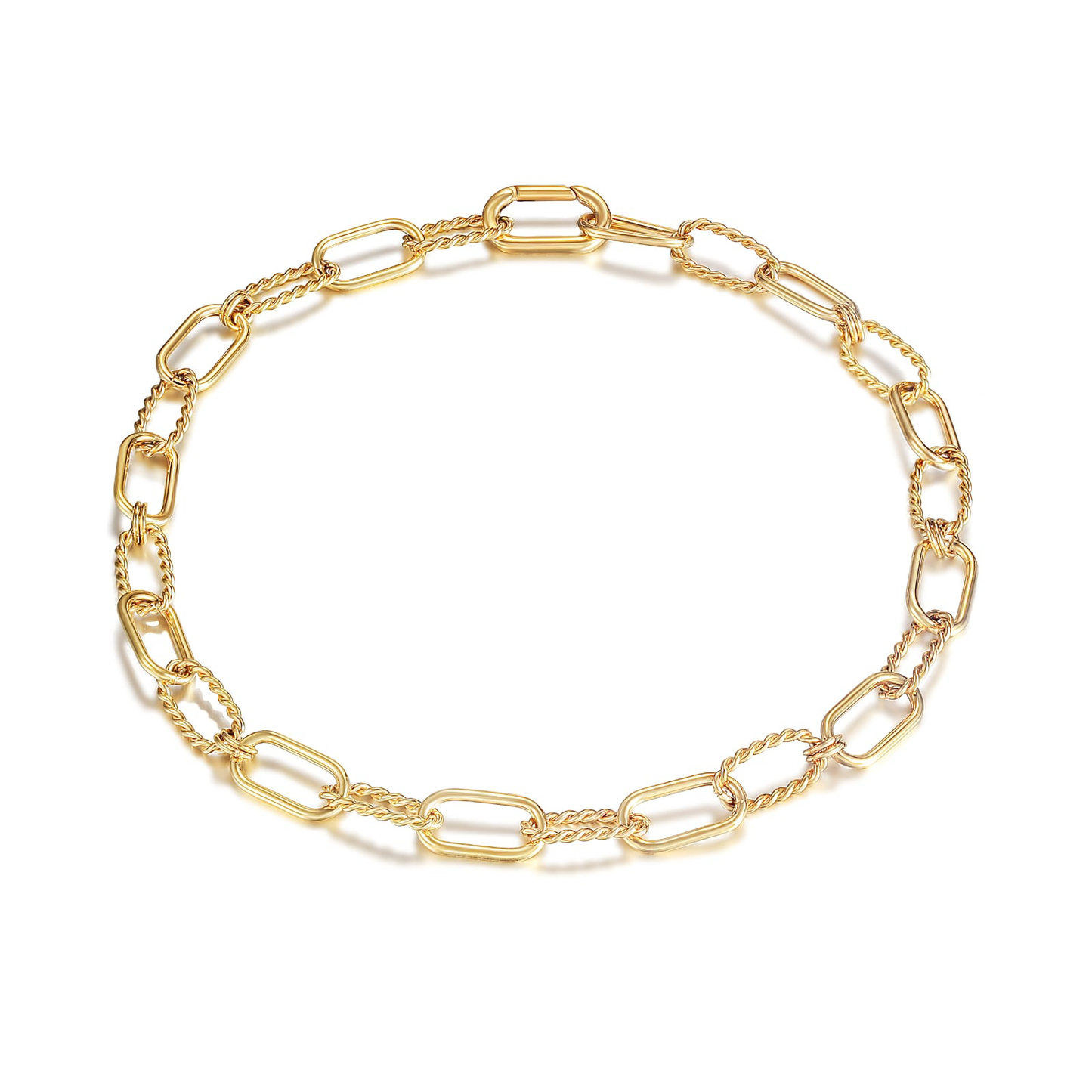 adriana chain bracelet and necklace set