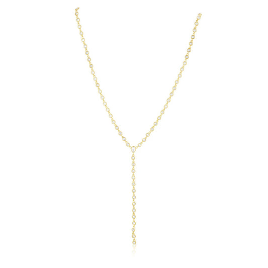 clarissa lariat necklace