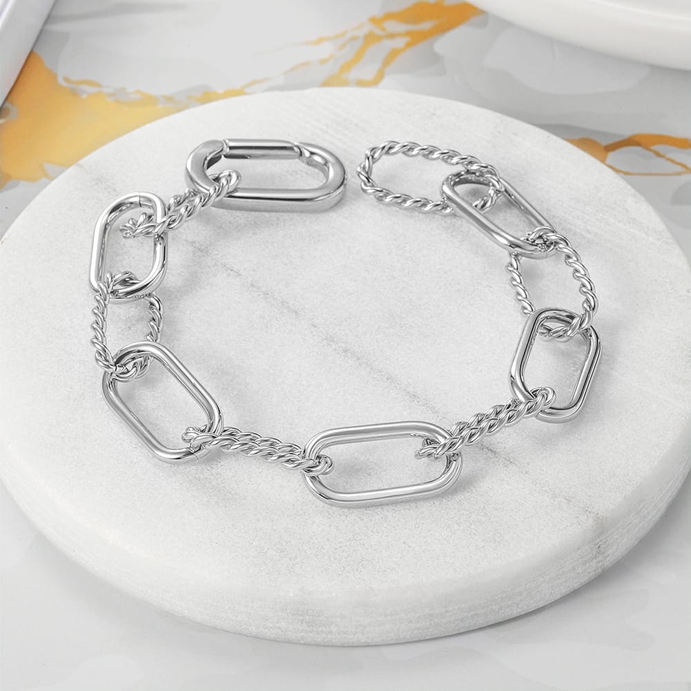 adriana chain bracelet and necklace set