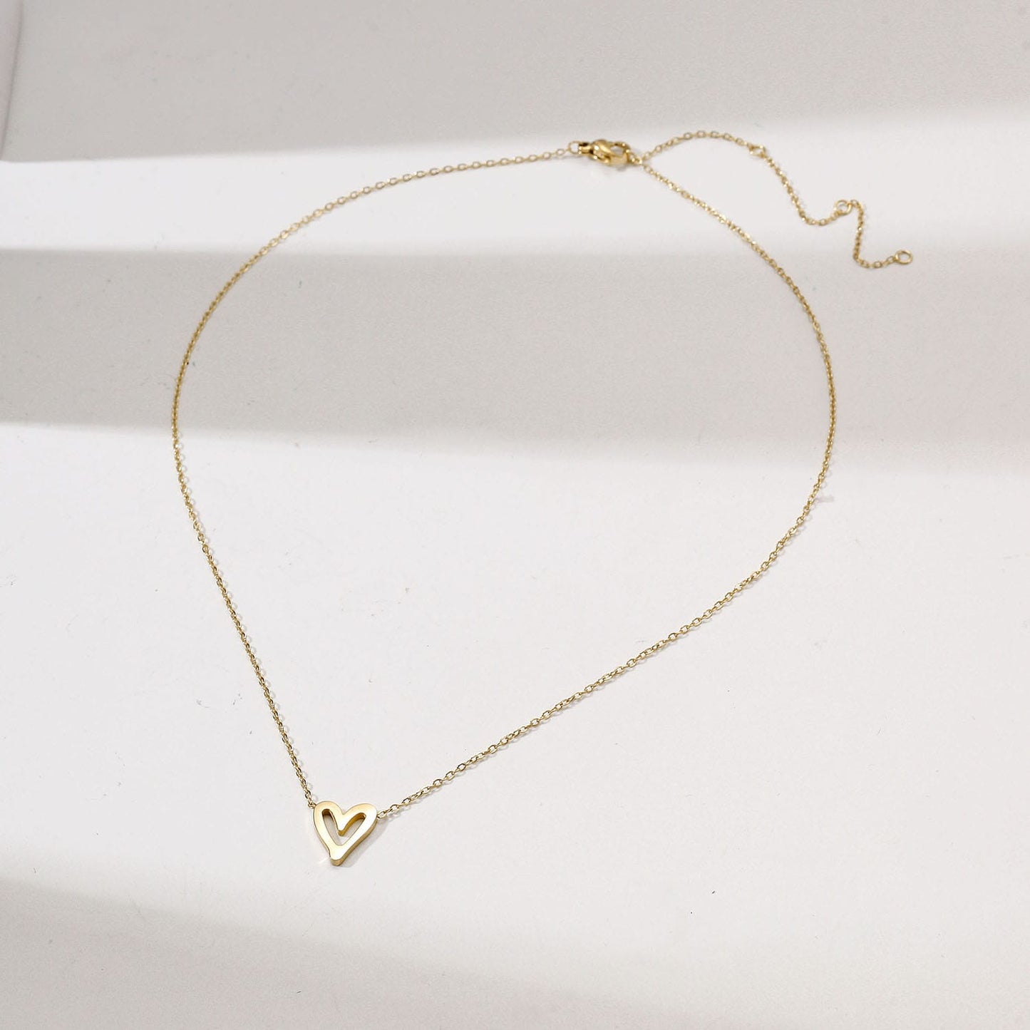 aurora heart pendant