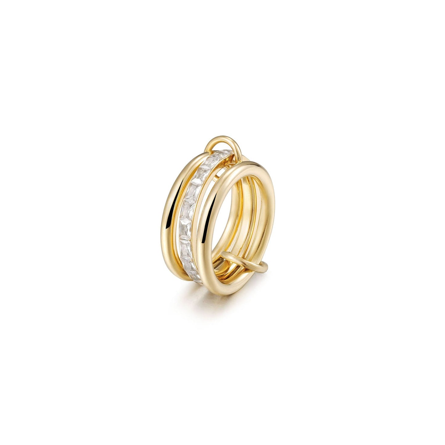 katerina interlocked triple linked ring