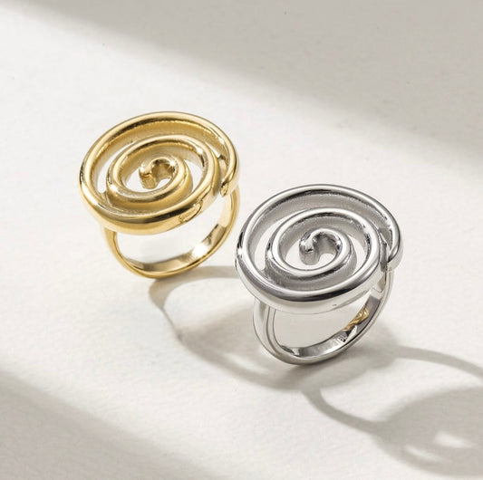 stormy swirl ring