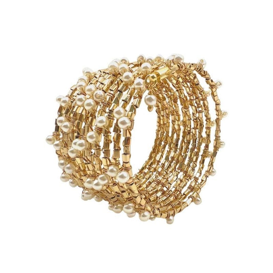 maristella pearl wrap bracelet